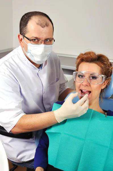 Dental splint — Stock Photo, Image