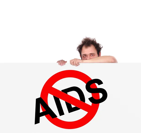 Stoppa aids — Stockfoto