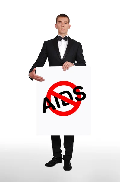 Acabar com a SIDA — Fotografia de Stock