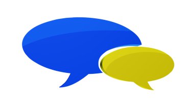 iki konuşma balonları