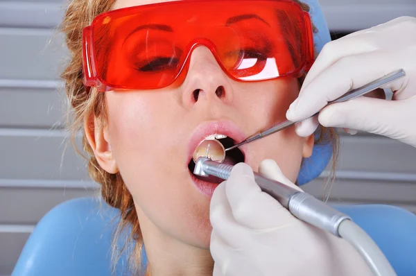 Nombramiento del dentista — Foto de Stock