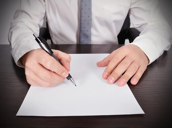 Accountant working — Stock Photo, Image