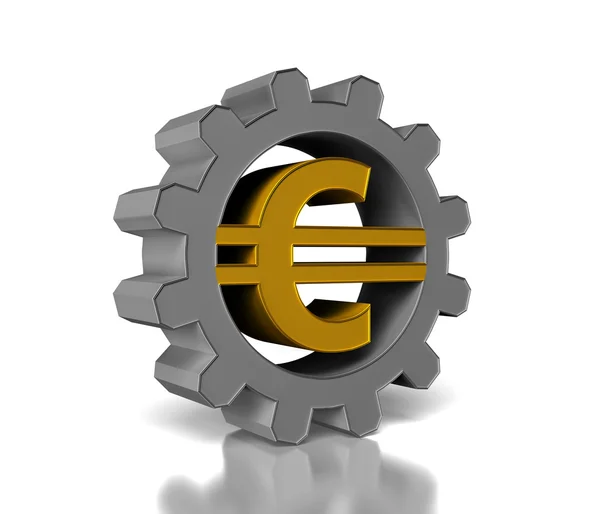 Oro Euro — Foto de Stock