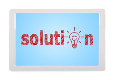çözüm ile tablet