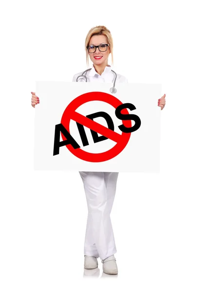 Остановить СПИД — стоковое фото