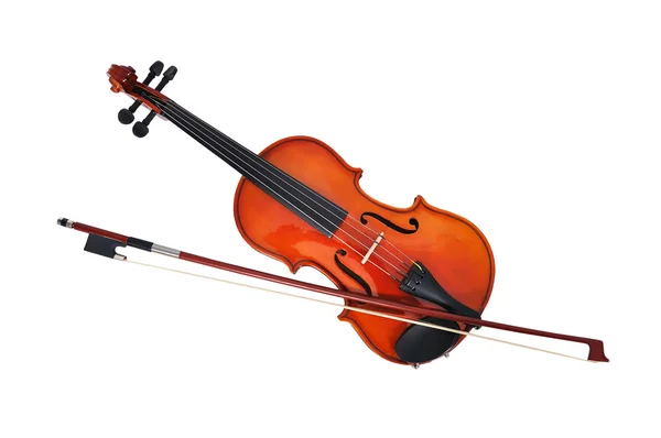 Violoncelo com violinista — Fotografia de Stock