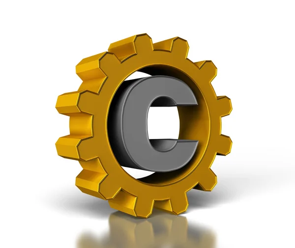 Letter C — Stock Photo, Image