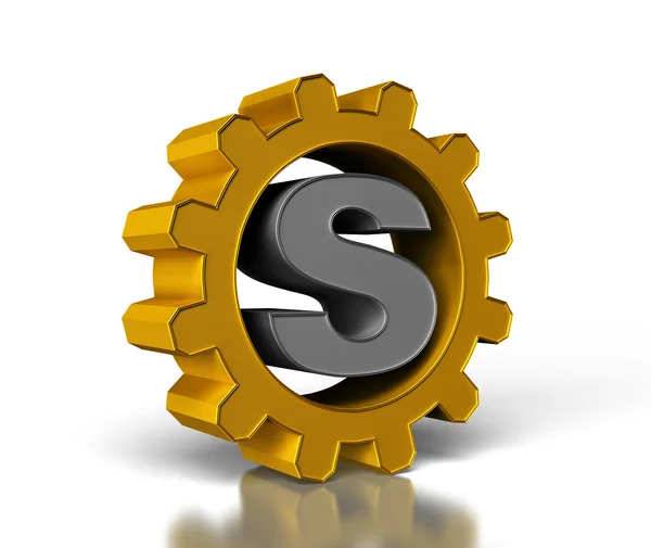 Letter S — Stock Photo, Image