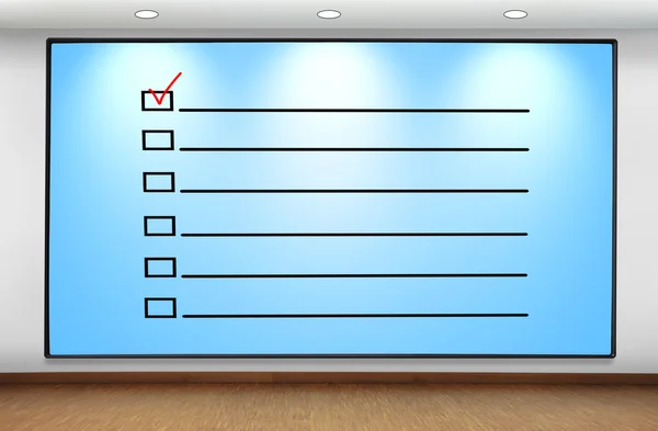 Checklist — Stock Photo, Image