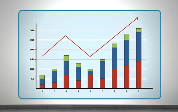 Graph — Stock Photo, Image