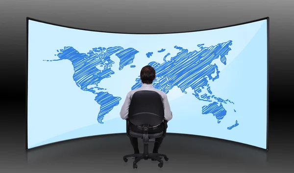 World map — Stock Photo, Image