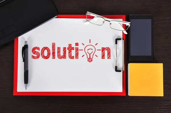 Solution — Stock Photo, Image