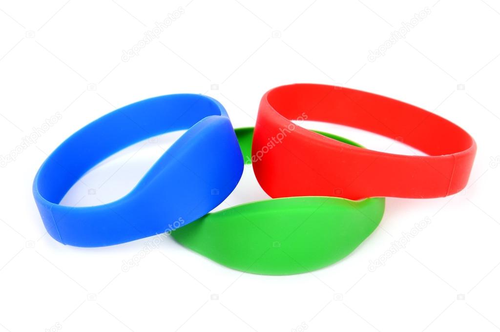 three color rfid bracelet