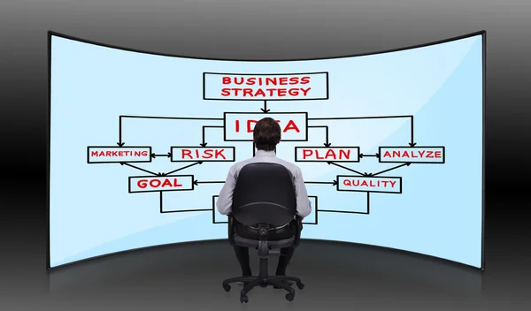 Plan de negocio — Foto de Stock