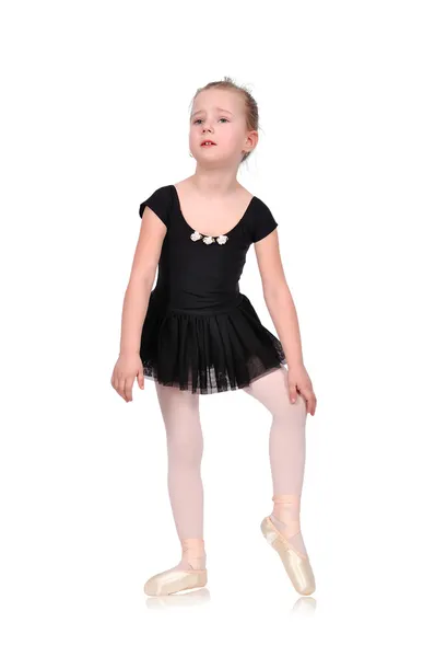 Müde kleine Ballerina — Stockfoto