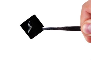 siyah RFID etiketi