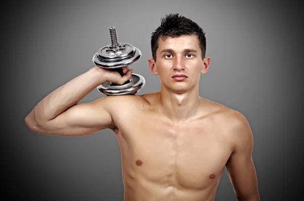 Young muscular guy — Stock Photo, Image