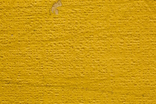 Mur jaune texturé — Photo