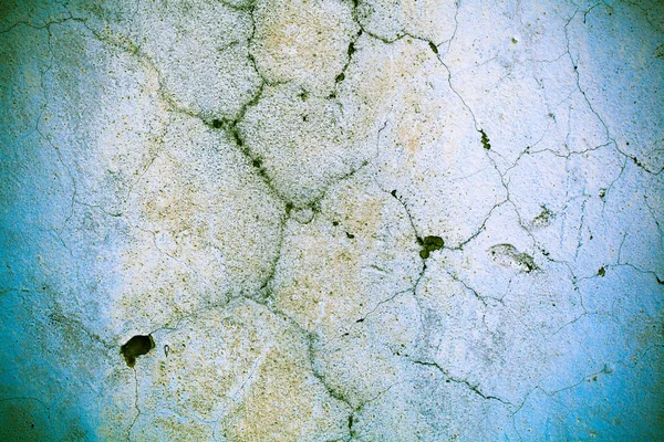 Fantástica pared vieja con grietas . — Foto de Stock