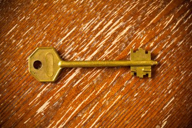 gemide, vintage tarzı anahtarıdır.