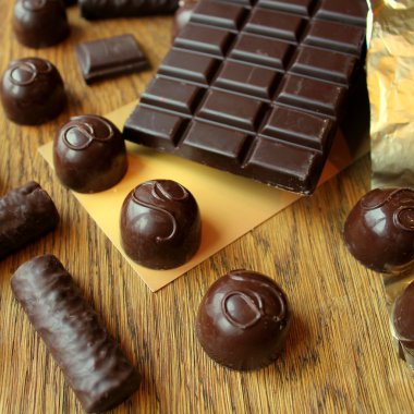 truffes au chocolat,
