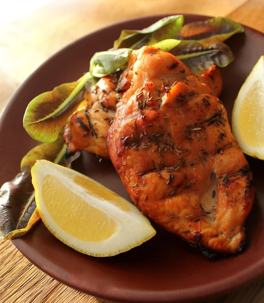 Izgara tavuk göğsü.