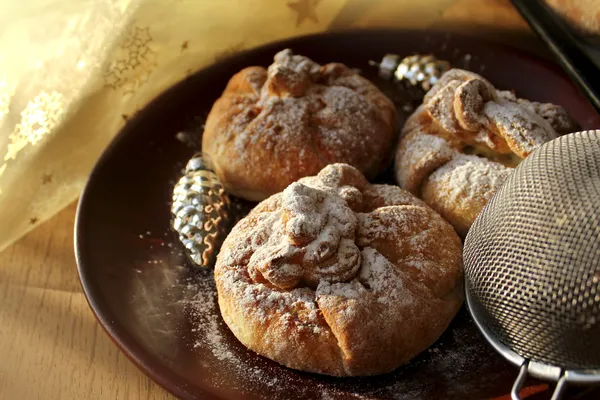 Torta fresca dolce fatta in casa — Foto Stock