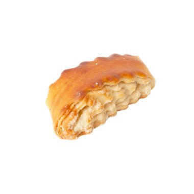 Ermeni geleneksel kek - beyaz bitti izole gata