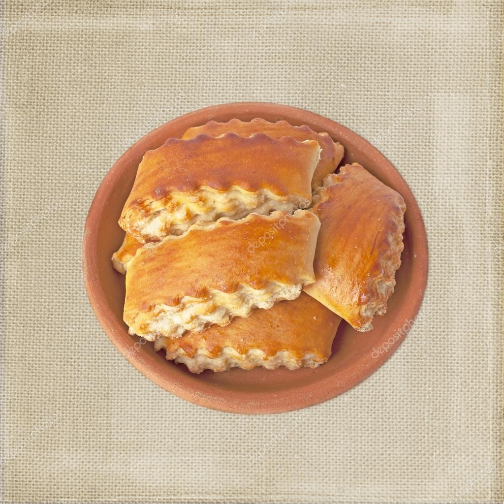 Armenian Traditional Cake Gata On Plate Of Clay Isolated Over Bagging Background In Old Style Stock Photo By C Hshushan Armenian Traditional Cake Gata On Plate Of Clay Isolated Over Bagging Background In Old Style Stock Photo By C Hshushan