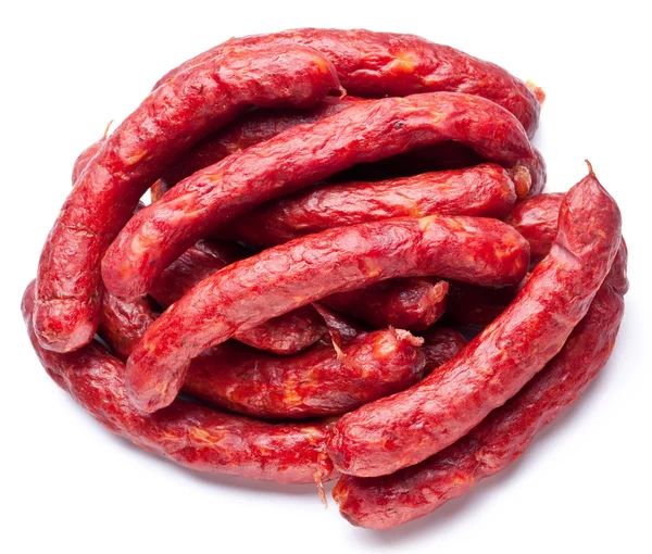 Smoked sausages. — Stock Photo, Image