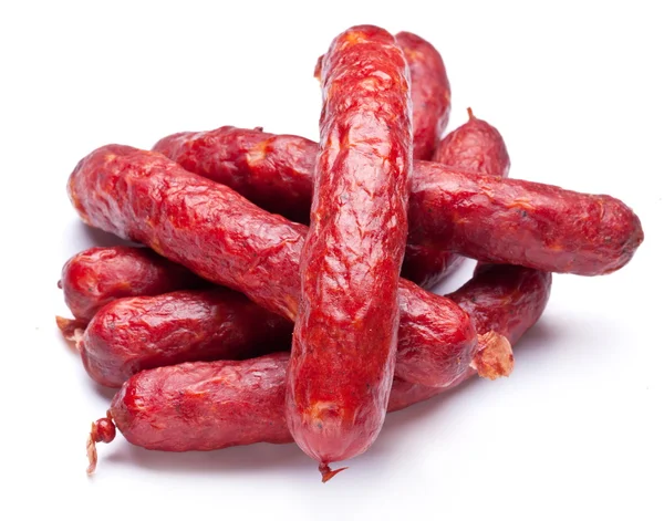 Smoked sausages. — Stock Photo, Image