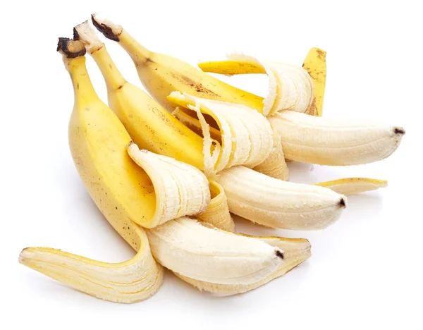 Fehér alapon izolált banán — Stock Fotó
