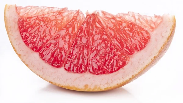 Кусочек грейпфрута . — стоковое фото
