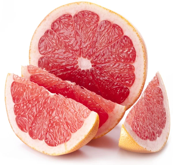 Grapefruit szeletek. — Stock Fotó
