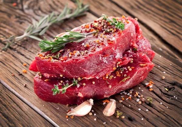 Beef steak. — Stock Photo, Image