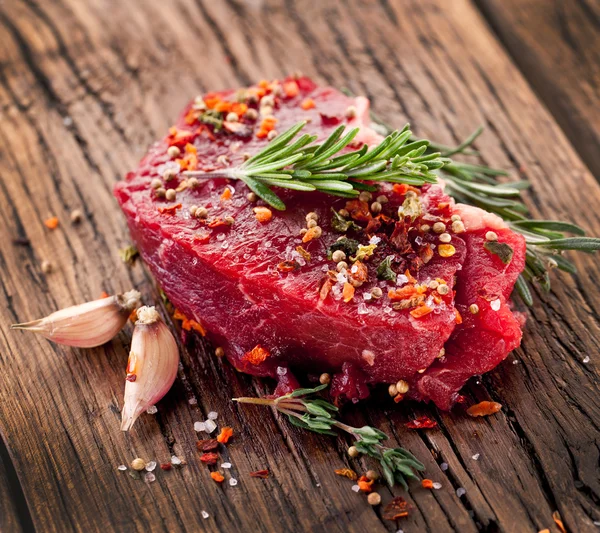Beef steak. — Stock Photo © Valentyn_Volkov 30873237