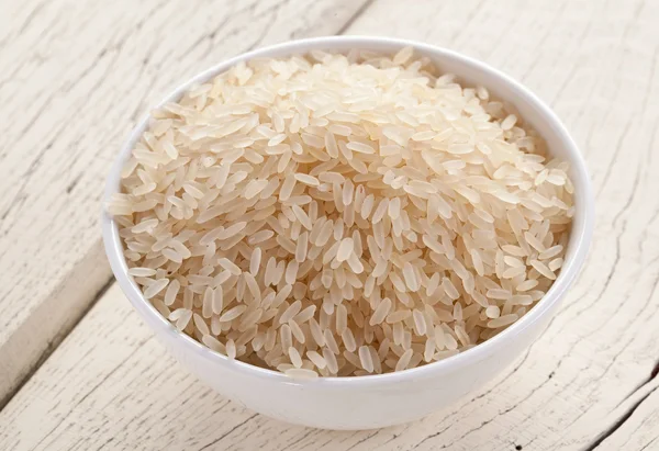 Rice in a bowl. — Stock Photo, Image