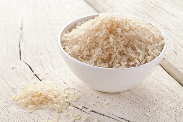 Rice in a bowl. — Stock Photo, Image