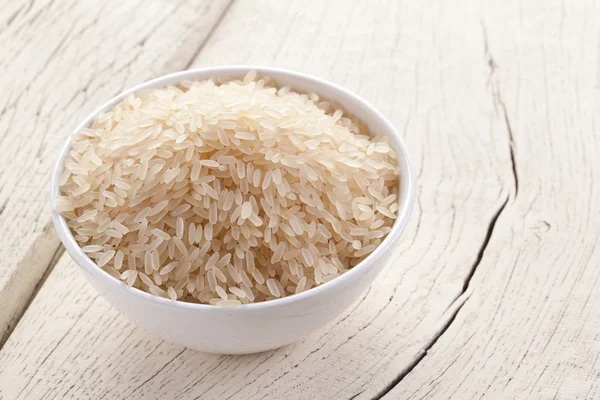 Ρύζι σε ένα μπολ. — Φωτογραφία Αρχείου