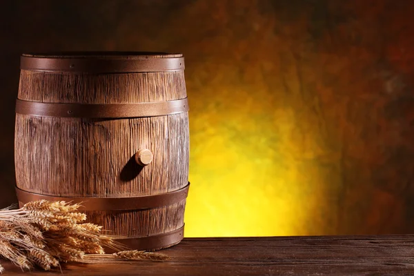 Wooden barrel. — Stock Photo, Image