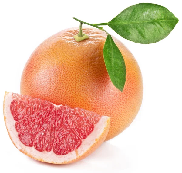 Grapefruit met segmenten. — Stockfoto