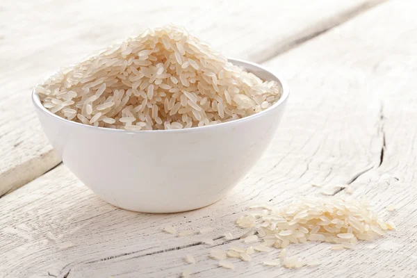 Rice in a bowl. — Stock Photo, Image