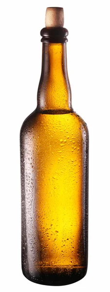 Flaska öl. — Stockfoto