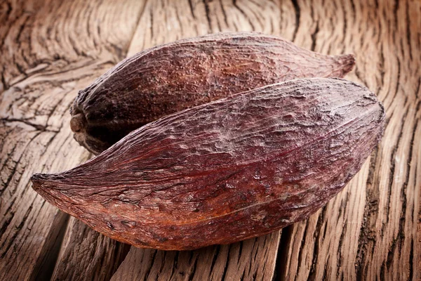 Cocoa pods. — Stock Photo, Image