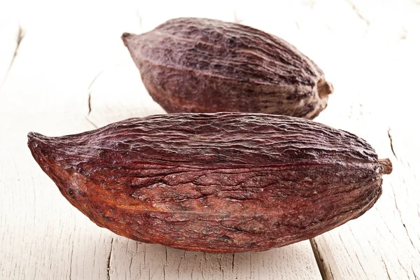 Vainas de cacao — Foto de Stock