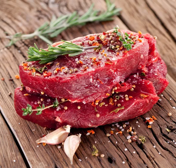 Rindersteak. — Stockfoto