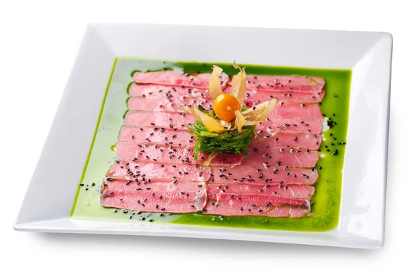 Tuna with sesame. — Stock Photo, Image