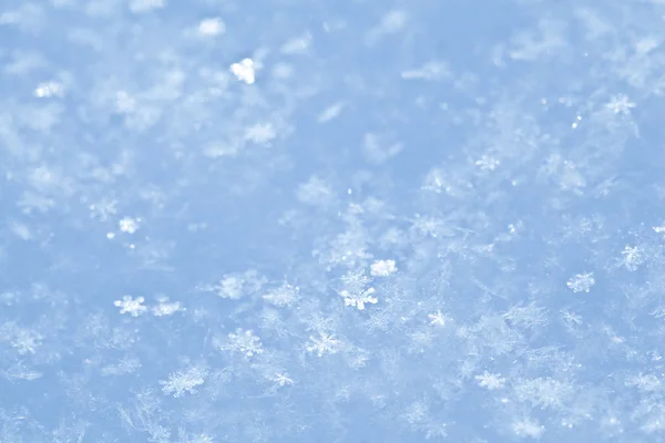 蓝色波光粼粼雪背景. — 图库照片