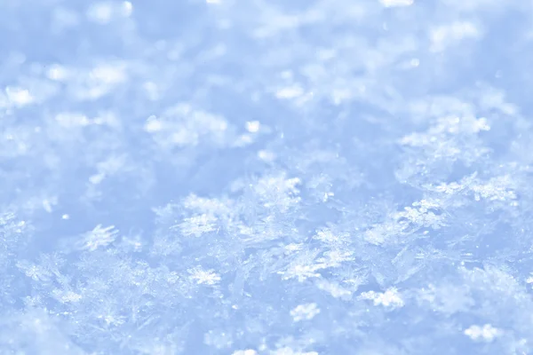 Blu scintillante sfondo neve . — Foto Stock