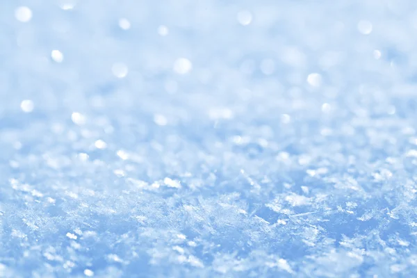 Blu scintillante sfondo neve . — Foto Stock